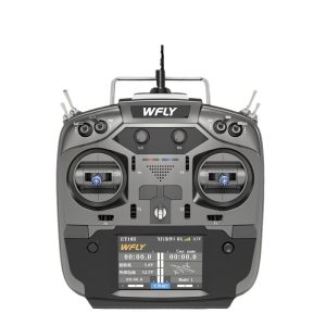 Wfly ET16S Remote Control Transmitter with High Frequency Receiver for Model Aircraft Drones Fixed Wing