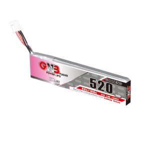 GNB 520mAh 1S 80C 38V HV Lipo Battery for Indoor FPV Drones