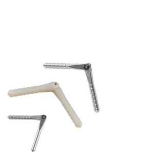 Plastic Pin Type RC Model Airplane Hinges Flat Connection Rotating Wing Aileron Hinges
