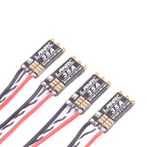 Бесколлекторный двигатель Lanrc Model для гоночных дронов с независимым ESC на 35А или 45А – аксессуар для квадрокоптеров FPV