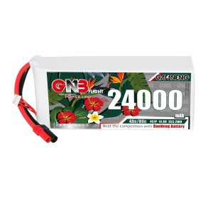 GNB High Energy 24000mAh 4S 40C 14.8V LiPo Battery for RC Agricultural Plant Protection Machine Helicopter