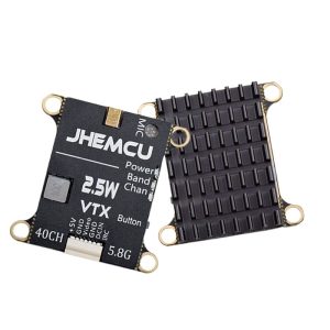 Jhemcu Jinhang FPV 5G Analog Video Transmitter 1.6W 2.5W VTX Module Built In Mic
