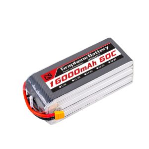GW 6S 22 2V 16000mAh 60C FPV Lipo Battery for 10 inch 13 inch Drones RC Models
