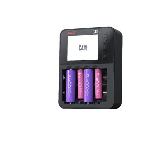 ISDT C4 EVO Smart Charger for 18650 Cylindrical NiMH NiCd Lithium Battery