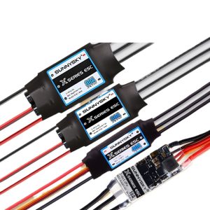 Langyu ESC Brushless Fixed Wing Aircraft Model Accessories 18A 40A 60A 80A Banana Head 2-4S 6S ESC