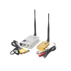 FPV 1.2Ghz 1.5W Wireless Audio Video Transmitter Receiver Kit for Drone Remote Control