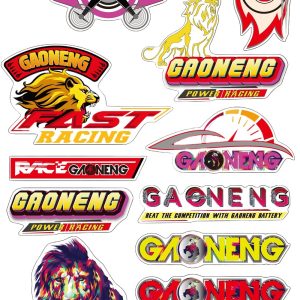 GNB High Energy Logosticker – Aufkleber für RC-Autos und FPV-Drohnen