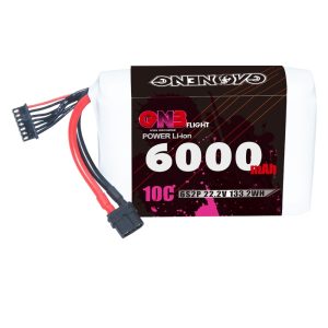 GNB High Energy 6000 mAh 6S 22,2 V 10C Fernsteuerungs-Drohne FPV – Sony VTC6 18650 Lithium-Batterie GNB60006S10R