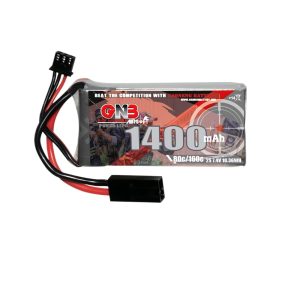 LiPo-акумулятор GNB High Energy на 1400 мА·год, 2S, 7,4 В, 80°C для RC-іграшок та електронних пістолетів CS