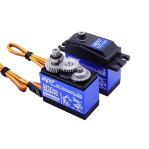 Цифровой водонепроницаемый сервопривод SPT5430HV-180W с высоким давлением и скоростью – 30 кг для радиоуправляемых роботов и внедорожников