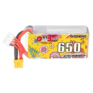 GNB 650mAh 4S 152V 120C High Voltage LiPo Battery for 2-25inch FPV Drone