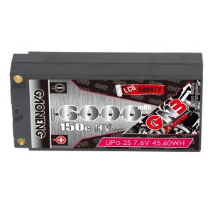 Аккумулятор LiPo GNB High Energy 6000 мАч 2S 7,6 В 150°C HV LCG для моделей RC-автомобилей масштаба 1:10