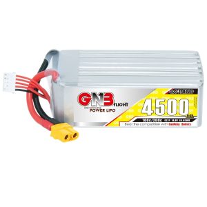 GNB High Energy 4500mAh 4S 14,8V 100C LiPo-Akku für RC-Hubschrauber und FPV-Modelle GNB45004S100AA
