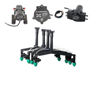 Agricultural Drone Spraying Kit Y Type Dual Nozzle System 12 14S for 5L 8L 30L Tanks