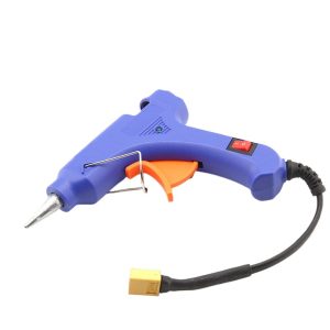 Field Glue Gun Model Aircraft Repair Hot Melt Glue Gun T Plug XT60 Field Tool 12V Power Supply 3S Battery Power Supply