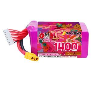 Литиево-полимерный аккумулятор GNB High Energy на 1400 мАч, 8S, 29,6 В, 160°C для RC-дронов и моделей FPV