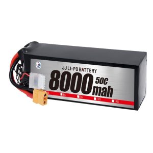 Jiujiang Plant Protection Model Aircraft High Rate Lithium Battery 8000mAh 12S 50C for Drone
