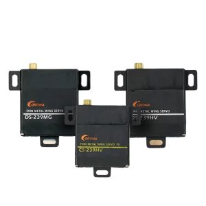 Suncrown CS239HV Thin Analog Metal Steering Gear DS239MG Digital High Voltage Vehicle Ship Robot Servo