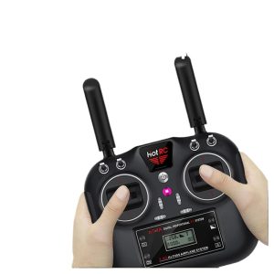 HOTRC HT 8A 8 Channel Remote Control FPV Transmitter Receiver Trainer for RC Airplane Simulator