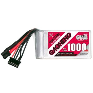 GNB 1000mAh 4S 15.2V 110C LiPo Battery for FPV Racing Drone Model Aircraft