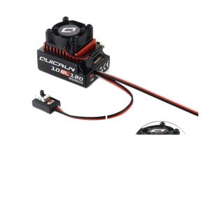 Бесколлекторный регулятор скорости Hobbywing Quicrun WP10BL60 на 60 А – водонепроницаемый цифровой контроллер для радиоуправляемых автомобилей и лодок