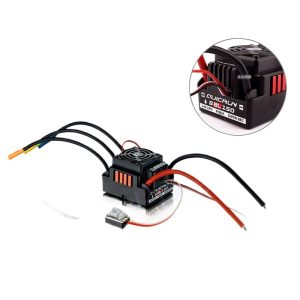 Бесколлекторный регулятор скорости Haoying Cool Run Quicrun WP-8BL150 на 150 А – полностью водонепроницаемый для моделей RC масштаба 1:8