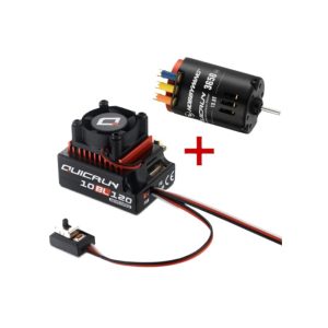Haoying Hobbywing QUICRUN 10BL120 – индуктивный бесщеточный регулятор и двигатель 3650 на 120 А для RC-автомобилей