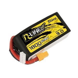 بطارية ليثيوم لطائرات FPV Grignard Brick Rline بسعة 1800 مللي أمبير/ساعة، 14.8 فولت، 95 درجة مئوية، 6S1P، موصل XT60