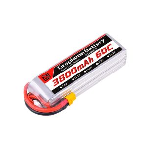 Guowei 6S 22.2V 60C 3800mAh Lipo Battery for RC Helicopter FixedWing Drone FPV Car