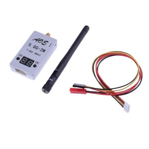 TS933 5.8G 2W 2000MW 48 Channel FPV Video Transmitter 5V Stabilized Voltage Aluminum Alloy