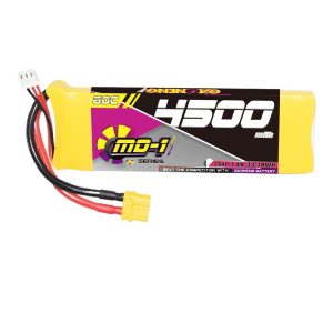 LiPo-аккумулятор GNB High Energy на 4500 мАч, 2S, 7,4 В, 60 C для дрифт-автомобилей и моделей кораблей GNB45002S60MD1