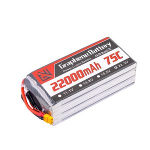 GW Model Battery A 6S 222V 22000Mah 75C High Rate Lipo Battery for 13 15 inch FPV Drones