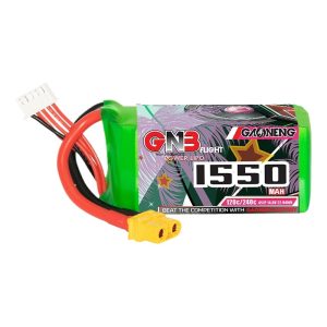 GNB High Energy 1550mAh 4S 14.8V 120C LiPo Battery for 3.5 Inch FPV Traversing Machine Racing Drone