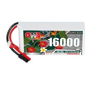 GNB High Energy 16000mAh 6S 40C 22.2V LiPo Battery for RC Plant Protection Machine Model Aircraft Helicopter GNB160006S40A XT90