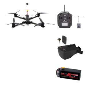 Factory Direct Sale 10inch FPV Racing Drone 5 Piece Set Handheld Flight Kit 58g 16W Image Transmission Racing Drone