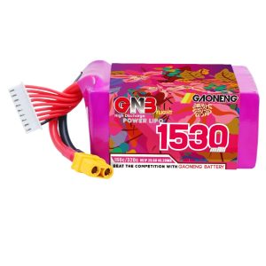 GNB High Energy 1530mAh 8S 29.6V 160C LiPo Battery for FPV Drone RC Aircraft