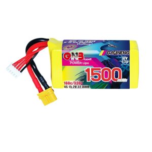 GNB High Energy 1500mAh 4S 15.2V 160C HV LiPo Battery for FPV Drone