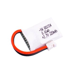 Red Arrow Phantom Drone 851724 37V 220mAh 1S Lithium Battery for Little Wasp