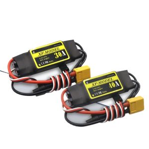 30A 40A Brushless Motor ESC with BEC for Model Aircraft Fixed Wing Multi Axis Su27 High Speed