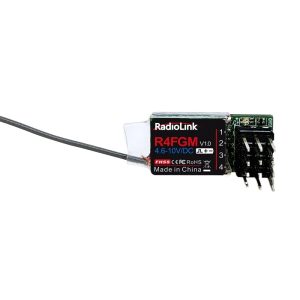 RadioLink R4FGM Four Way Mini Car Receiver Gyro RC4GS Applicable