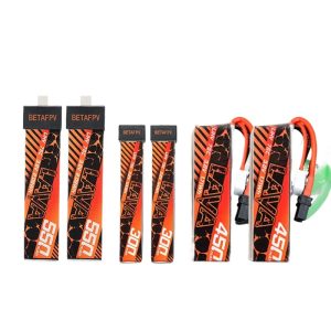 BETAFPV LAVA Series 3S 550mAh 75C LiPo Battery XT30 2 Pack for Meteor75Pro FPV Drones