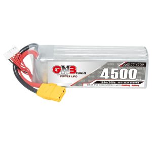 LiPo-аккумулятор GNB High Energy на 4500 мАч, 6S, 22,2 В, 120°C для RC-вертолетов, самолетов и автомобилей FPV