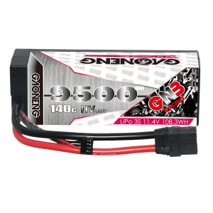GNB 9500mAh 3S 11 4V 140C HV RC Lipo Battery Hard Shell High Voltage for RC Car