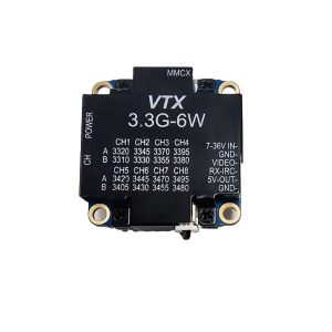 3.3G 6W VTX VRX User Manual 3.3GHz FPV Video Transmission System Model Aircraft Accessories