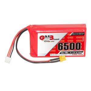 GNB High Energy 6500mAh 2S 7.4V 5C RadioMaster Boxer Remote Control Receiver Battery