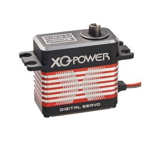 Бесколлекторный сервопривод Xq-Power на 35 кг с стальными шестернями, полностью алюминиевым корпусом, пыле- и влагозащитный – для радиоуправляемых лодок, модель XQ-BLS8135D