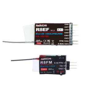 RadioLink R8EF R8FM 8 Channel Receiver for RC Drones PWM PPM SBUS
