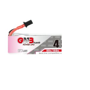 GNB 450mAh 1S 3,8V 80C A30 HV Hochleistungs-LiPo-Akku für brushlose Mini-FPV-Drohnen