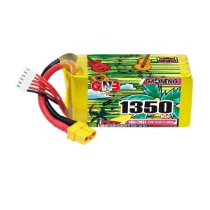 LiPo-аккумулятор GNB 1350 мАч 5S 18,5 В 140°C для RC-моделей и FPV-аппаратов GAONENG