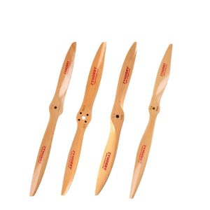 Zyhobby Two Blade Beech Wood Model Aircraft Drone Propeller 3D Wooden Propeller Blade Full Range Positive Negative